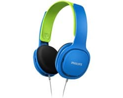 Philips SHK2000 - Kids Koptelefoon - On-Ear Volumebegrenzing - Blauw/Groen - Ergonomische hoofdband