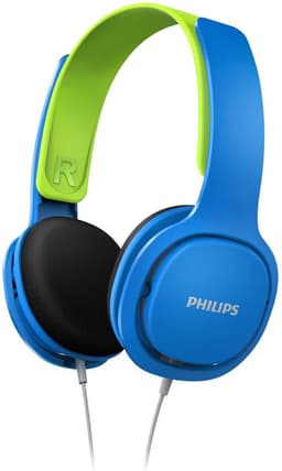 Philips SHK2000 - Kids Koptelefoon - On-Ear Volumebegrenzing - Blauw/Groen - Ergonomische hoofdband — thumbnail 2