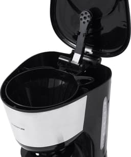 Inventum KZ612 - Koffiezetapparaat - 1,25 liter - 10 kopjes - Filter 1x4 - Glazen kan - Warmhoudfunctie - Filterkoffie - Zwart/RVS — thumbnail 2