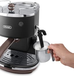 De'Longhi Icona Vintage ECOV311.BK Handmatige Espressomachine - Zwart — thumbnail 3