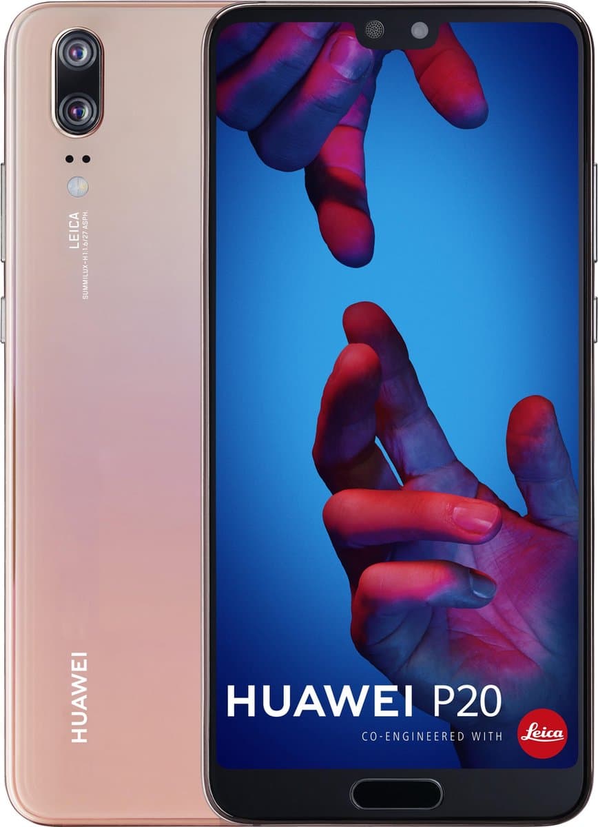 Huawei P20 Lite - 64GB - Dual sim - Roze — afbeelding 1