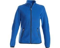 Printer Fleece Vest Speedway Lady Blauw - Maat S