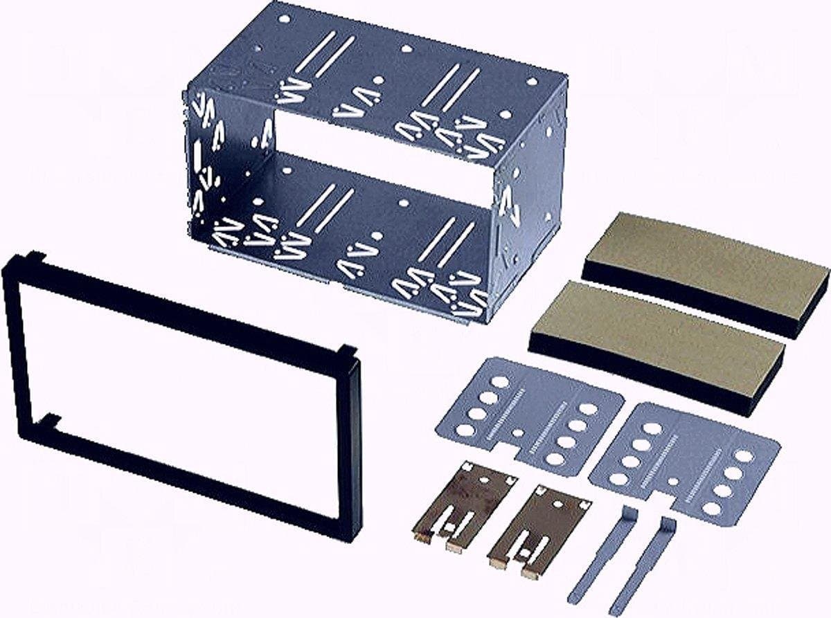 inbouw frame voor 2 din autoradio universeel bracket — afbeelding 1