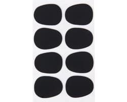 Mondstukplakkers Saxofoon - Mondstuk Kussen - 8 stuks Alt/Tenor Saxofoon Sax Mondstuk Patches Pads Kussens Zwart --- 0.8mm