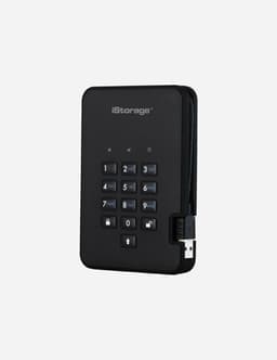 iStorage diskAshur 2 - externe harde schijf - 5000 GB - Cijfercode - Zwart — thumbnail 7