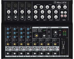 Mackie MIX12FX Console-mengpaneel Aantal kanalen:12