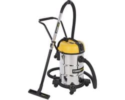 Powerplus elektrische stofzuiger nat-droog POWX3240 - 1200W stofzuiger auto, tapijt, zuig- & blaasfunctie - 30l tank - met 6 acc.