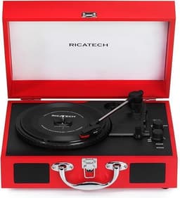 Ricatech RTT21 Advanced Turntable Red — thumbnail 5