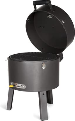 Boretti - Tonello houtskoolbarbecue - BBQ - ø 37 cm - Zwart - draagbaar — thumbnail 2