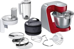Bosch MUM5 - MUM58720 - Keukenmachine - 1000W - 3,9L - Rood — thumbnail 1