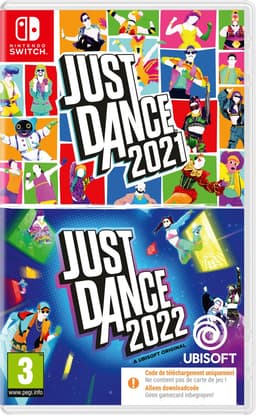 Just Dance 2021 & Just Dance 2022 - Nintendo Switch - Code in a box — thumbnail 1