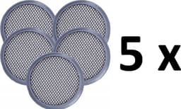 5 X WASBARE HEPA-FILTERS vervanging VOOR PHILIPS SPEEDPRO 5000 AQUA STOFZUIGER FC6721, FC6722, FC6723, FC6724, FC6725, FC6726, FC6727, FC6728, FC6729. Vervanging van filters FC8009/01. — thumbnail 1