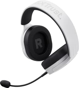 Trust GXT491W Fayzo - Draadloze Gaming Headset voor PS5 - PC - USB Dongel & Bluetooth - Wit — thumbnail 5
