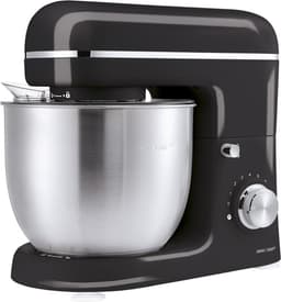 SILVERCREST® KITCHEN TOOLS Keukenmachine pastel – Vermogen: 600 W – Inhoud: 5 L – Inclusief spatbescherming met vulopening, deeghaak, eiwitklopper en garde – Met extra pulsfunctie – Afneembare accessoires zijn vaatwasmachinebestendig — thumbnail 1