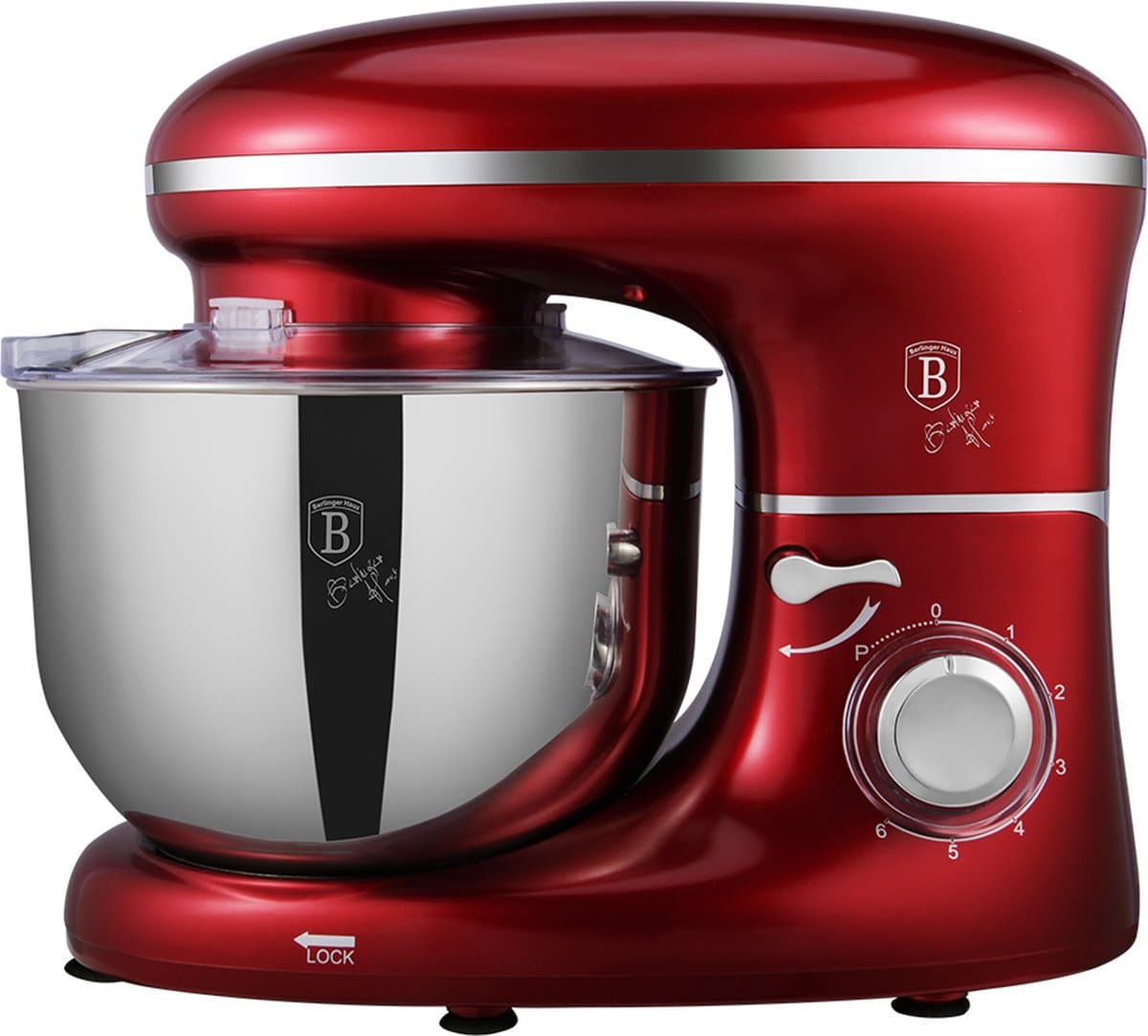 BerlingerHaus 9193 - Keukenmachine - Burgundy collection - Rood — afbeelding 1