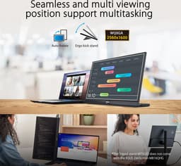 ASUS Zenscreen MB16QHG - 2K IPS Portable Monitor - 120hz - USB-C - 100% DCI-P3 - HDMI - 16 Inch — thumbnail 11