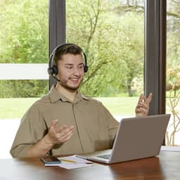 Bluetooth Office-headset BT700, Multi-Device, zwart — thumbnail 3
