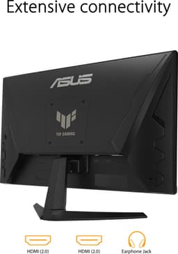 ASUS TUF Gaming VG246H1A computermonitor 60,5 cm (23,8") 1920 x 1080 pixels Full HD LED zwart — thumbnail 3