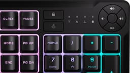 Corsair K55 Core Gaming Keyboard - Membraan - RGB - US Qwerty - Zwart — thumbnail 2