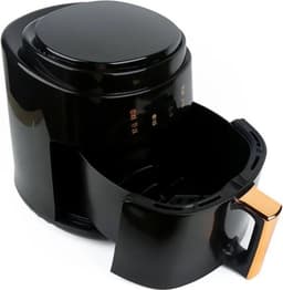 Cheffinger Cf-Afry8: Digitale Led-Luchtfriteuse Van 1400W - 8L Zwart Airfryer — thumbnail 2