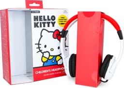 Hello Kitty - kinderkoptelefoon met volumebegrenzing - verstelbaar - comfortabel (rood/wit) — thumbnail 6