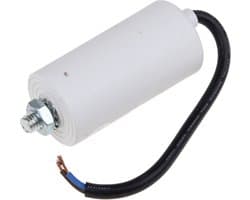 UNIVERSEEL - CONDENSATOR ELECTROL 12.5 µF 450V MET DRAAD - -
