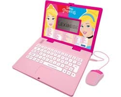 Disney Princess tweetalige educatieve laptop - 124 activiteiten (Duits / Engels)