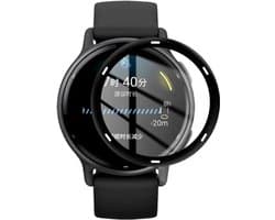 Screenprotector geschikt voor Garmin Vivoactive 5 - Volledige cover - Hoge kwaliteit screen protector - PMMA - 1 stuks - TechDefend