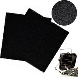 5x filter geschikt voor Beko Blomberg spons droger - filter wasdroger 240x155mm - 2964840100 - 2964840200 - warmtewisselaar droger — thumbnail 6