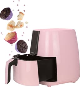 Jocca Sweet 2326P Airfryer - Heteluchtfriteuse - 3.8 Liter - 1450 Watt - Roze — thumbnail 7