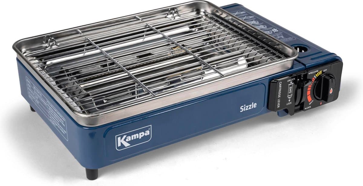 Kampa Sizzle Barbecue draagbare gas camping barbeque grill — afbeelding 1