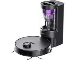 Eureka E10S Zwart - Robotstofzuiger met dweilfunctie