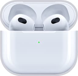 Hoesje geschikt voor Airpods 3 - Schokbestendig siliconen Case Silicone - Transparant — thumbnail 2