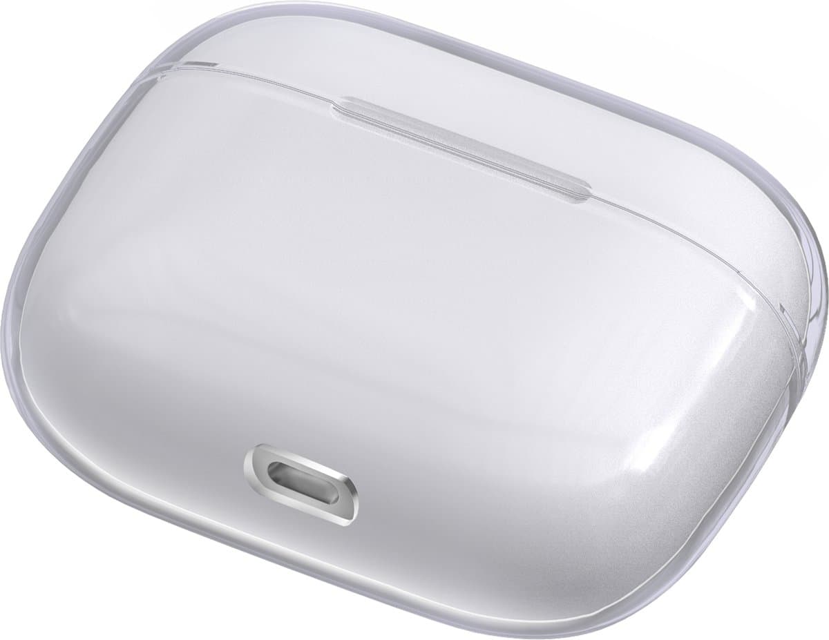 Hoesje geschikt voor Airpods 3 - Schokbestendig siliconen Case Silicone - Transparant — afbeelding 1