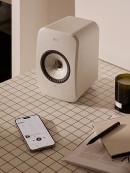 Kef LSX2LT Stone White all-in-one luidsprekersysteem — thumbnail 3