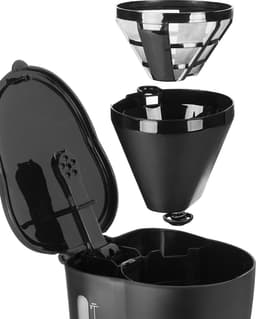 Tristar Koffiezetapparaat filterkoffie 600W - CM-1246 - 0,6L, 6 koppen - Camping geschikt - Zwart — thumbnail 4