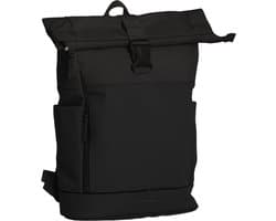 Daniel Ray Pittsburgh Rolltop Laptop Rugzak Waterproof - 15,6 inch - Zwart