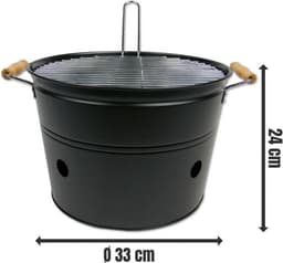 Barbecue Portable Ø 32 cm — thumbnail 4