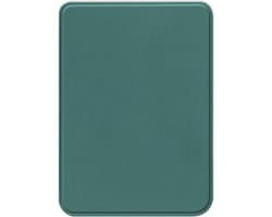 Hoesje Geschikt voor Kobo Clara Colour Hoes Book Case - eReader Hoes Geschikt voor Kobo Clara Colour Hoesje Book Cover - Donkergroen