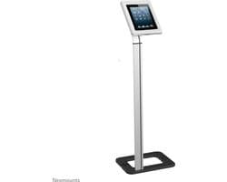 Neomounts TABLET-S100SILVER tablet vloerstandaard - voor de meeste 9,7-10,1" tablets - diefstalbestendig - zilver