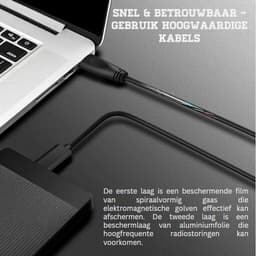 Draagbare Harde Schijf Extern PS5 500GB - Dunne Externe Harde Schijf Geschikt Voor PS5/PS4/PC - PS5 Opslag 2.5 Inch Zwart — thumbnail 4