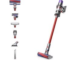 Dyson V11 Fluffy - Steelstofzuiger - Rood - 185 Air Watts - Speciale zachte roller