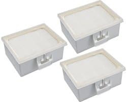 Filterset geschikt voor Bosch Cilinderstofzuigers GL-20/GL-30/GL-40/MoveOn (3 Stuks)