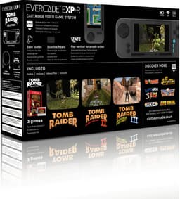 Evercade - EXP-R handheld - inclusief Tomb Raider cartridge — thumbnail 2