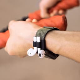 Ainy - Airpods siliconen houder case / hoesje voor Apple watch pro, smartwatch of horloges — thumbnail 4