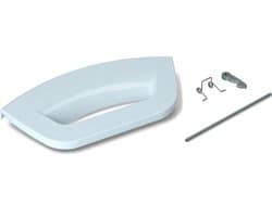 Deurgreep wasmachine - handgreep wit compleet - geschikt voor Ariston Hotpoint Indesit - C00507932