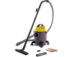 Powerplus elektrische stofzuiger nat-droog POWX321 - 1000W stofzuiger keuken, vloer, tapijt - 18l tank - met 3 acc.