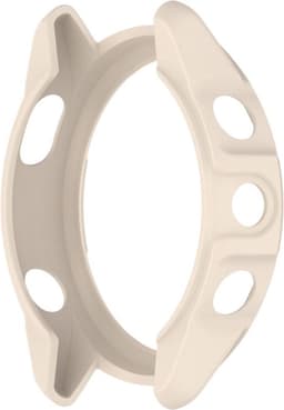 TPU Hoesje Geschikt voor de Garmin Forerunner 265 - Sterk Materiaal - Beige — thumbnail 7