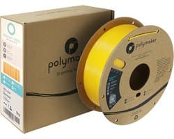 Polymaker PB01006 PolyLite Filament PETG Hittebestendig, Hoge treksterkte 1.75 mm 1000 g Geel 1 stuk(s)