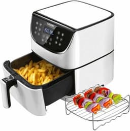 Cosori CP158-AF-RXW Airfryer – 5.5 l – 1700 W – Anti-aanbaklaag – BPA-vrij – Met display – Timerfunctie – Oververhittingsbeveiliging — thumbnail 19